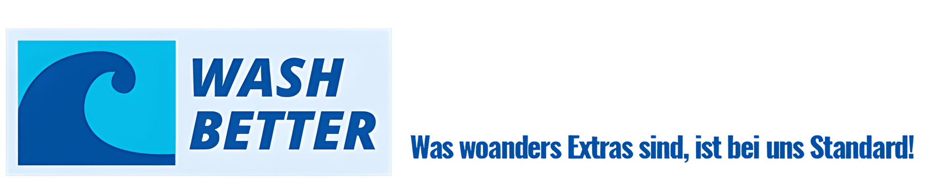 WashBetter — Was woanders Extras sind, ist bei uns Standard!